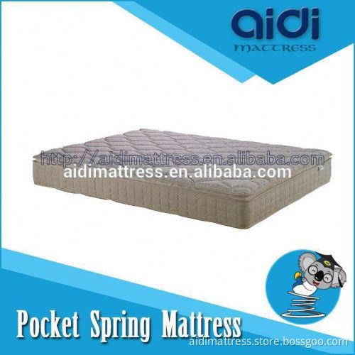 100% Natural Latex Free Foam 5-Zone Pocket Spring Organic Coconut Fiber Bed Mattress AC-1412